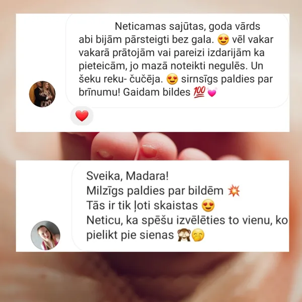 jaundzimušo fotogrāfs fotosesija atsauksmes